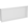 Mexen X-Wall-NR Nischenregal ohne Flansch 75 x 30 cm, weiß - 1921753010