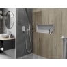 Mexen X-Wall-NR Nischenregal ohne Flansch 75 x 30 cm, weiß - 1921753010
