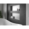 Mexen X-Wall-NR Nischenregal ohne Flansch 75 x 30 cm, Inox - 1911753010