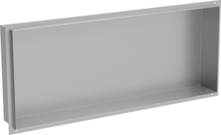 Mexen X-Wall-NR Nischenregal ohne Verkleidung 75 x 30 cm, Inox - 1911753010