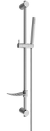 Mexen DF70 geschobenes Duschset, Graphit - 785704582-66
