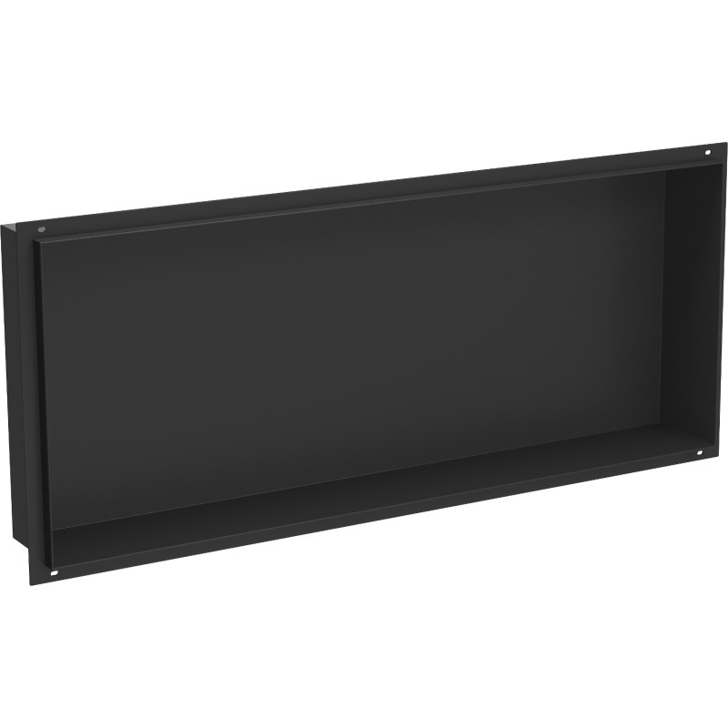 Mexen X-Wall-NR Nischenregal ohne Blende 75 x 30 cm, schwarz - 1971753010