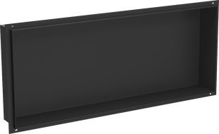 Mexen X-Wall-NR Nischenregal ohne Flansch 75 x 30 cm, schwarz - 1971753010