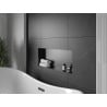 Mexen X-Wall-NR Nischenregal ohne Flansch 75 x 30 cm, schwarz - 1971753010