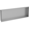 Mexen X-Wall-NR Einbauwandregal ohne Flansch 90 x 30 cm, Inox - 1911903010