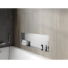Mexen X-Wall-NR Einbauwandregal ohne Flansch 90 x 30 cm, Inox - 1911903010