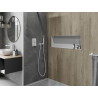 Mexen X-Wall-NR Wandnische ohne Flansch 90 x 30 cm, weiß - 1921903010