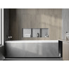 Mexen X-Wall-NR Einbau-Nischenregal ohne Rand mit Regal 90 x 30 cm, Inox - 1911903010S