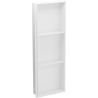 Mexen X-Wall-NR Nischenregal ohne Abdeckung mit Regal 90 x 30 cm, weiß - 1921903010S