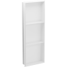 Mexen X-Wall-NR Nischenregal ohne Blende mit Ablage 90 x 30 cm, weiß - 1921903010S