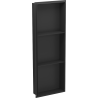 Mexen X-Wall-NR Nischenregal ohne Flansch mit Ablage 90 x 30 cm, schwarz - 1971903010S