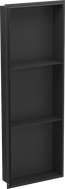 Mexen X-Wall-NR Nischenregal ohne Rand mit Regal 90 x 30 cm, schwarz - 1971903010S