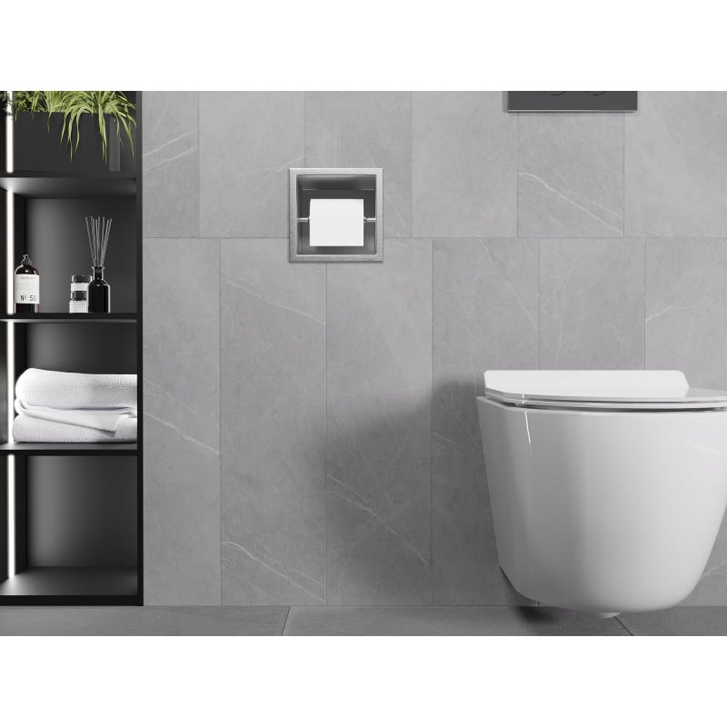 Mexen X-Wall-P Toilettenpapierhalter, Edelstahl - 1913