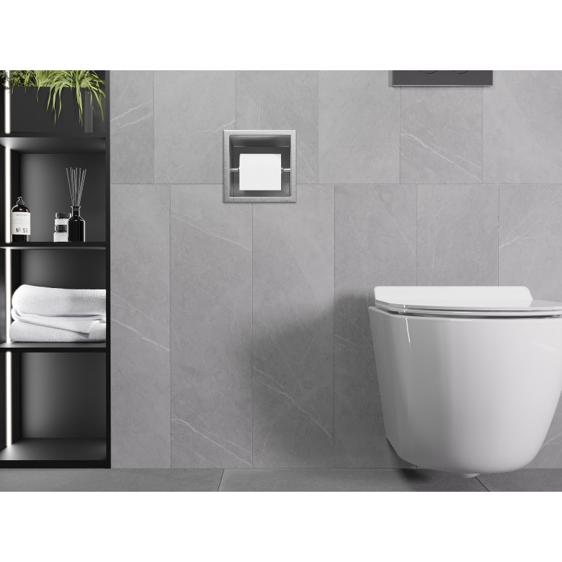 Mexen X-Wall-P Toilettenpapierhalter, Inox - 1913
