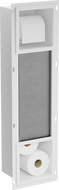 Mexen X-Wall-BP Toilettenpapierhalter mit Aufbewahrung, Weiß - 1924