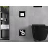 Mexen X-Wall-BP Toilettenpapierhalter mit Magazin, schwarz - 1974