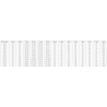 Mexen Mist-F Duo faltbare Duschkabine 95 x 95 cm, transparent, gold - 8A6-095L-095P-50-00