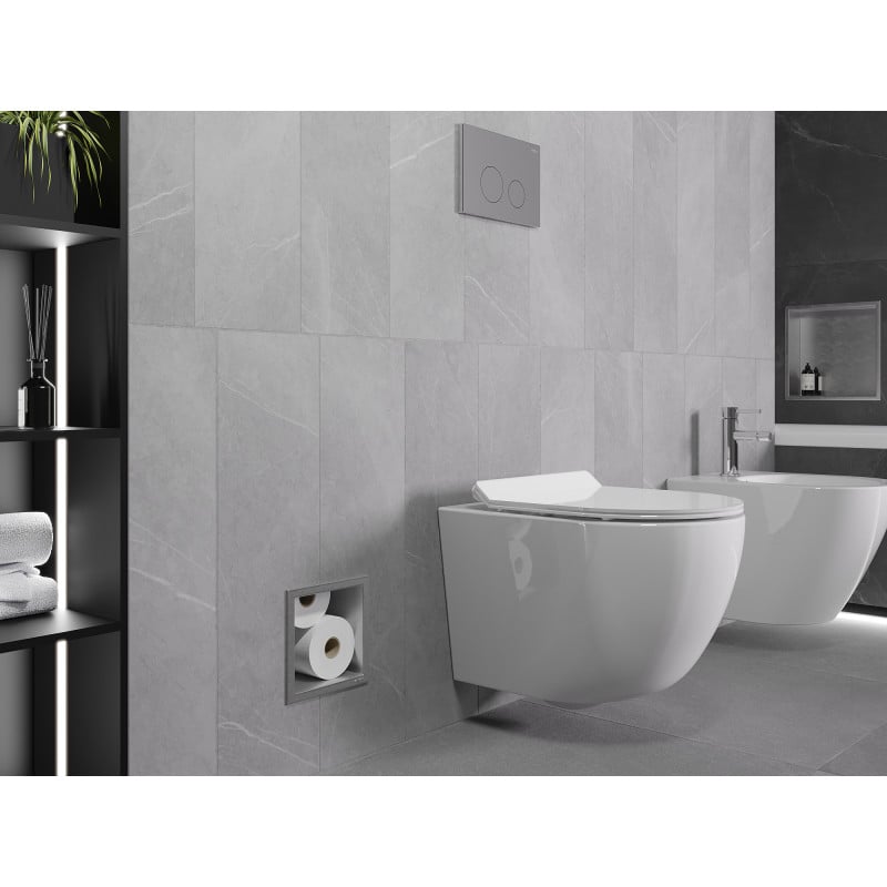 Mexen X-Wall-B Toilettenpapiermagazin, Inox - 1915