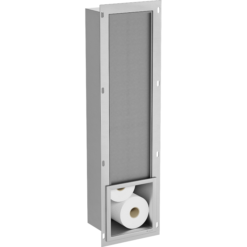 Mexen X-Wall-B Toilettenpapiermagazin, Inox - 1915