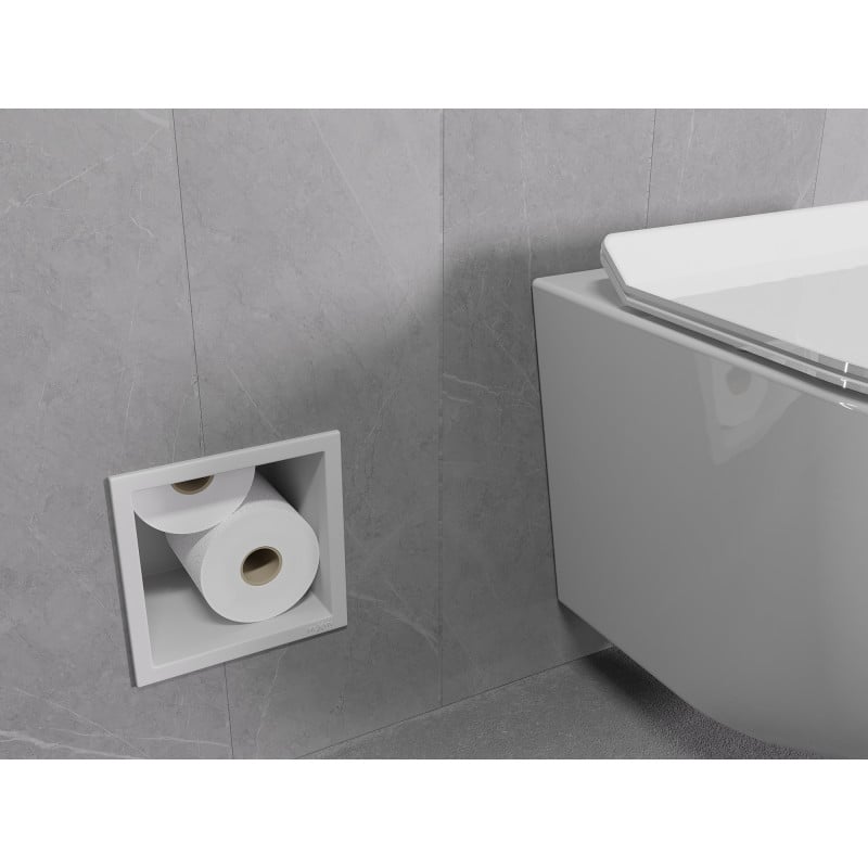 Mexen X-Wall-B Toilettenpapiermagazin, weiß - 1925