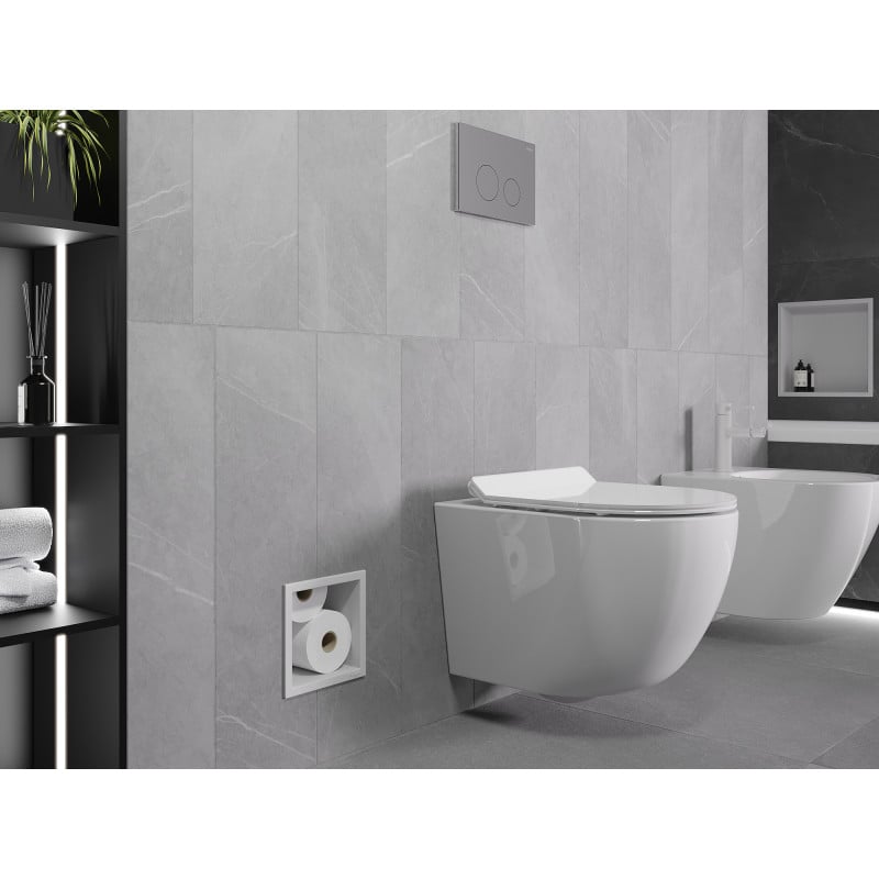 Mexen X-Wall-B Toilettenpapiermagazin, weiß - 1925