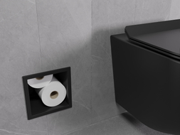 Mexen X-Wall-B Toilettenpapierhalter, schwarz - 1975