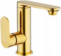 Mexen Milo Waschtischarmatur seitlicher Griff, gold - 71305-50