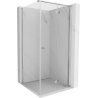 Mexen Mist-F Duschkabine faltbar rechts 90 x 90 cm, transparent, Chrom - 8A6T-090-090-01-00-P