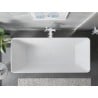 Mexen Velo Slim freistehende Badewanne 170 x 75 cm, weiß, weißer Überlauf - 52811707500-20