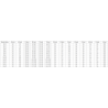 Mexen Mist-F Duo Falttür-Duschkabine links 95 x 75 cm, transparent, gebürstetes Gold - 8A6-095L-075P-55-00