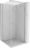 Mexen Mist-F Faltduschkabine rechts 120 x 120 cm, transparent, Chrom - 8A6T-120-120-01-00-P