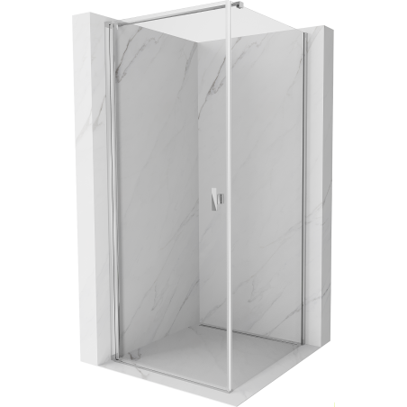 Mexen Mist-B Duschtür, anhebbar, 70 x 70 cm, transparent, Chrom - 8A2T-070-070-01-00