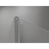 Mexen Mist-B Duschschwingtür 70 cm, transparent, Chrom - 8A2-070-000-01-00