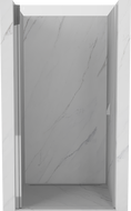 Mexen Mist-B Duschtür, schwenkbar, 75 cm, transparent, Chrom - 8A2-075-000-01-00