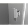 Mexen Mist-B Duschtüren zum Schwenken 95 cm, transparent, Chrom - 8A2-095-000-01-00
