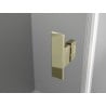 Mexen Mist-B Duschdrehtür 70 cm, transparent, Gold - 8A2-070-000-50-00