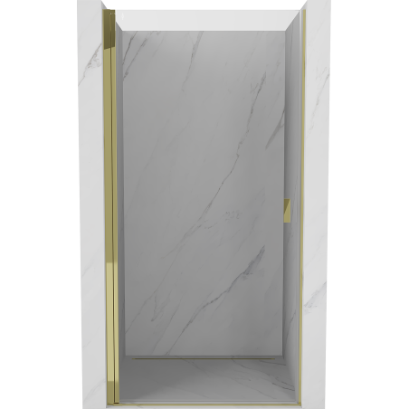 Mexen Mist-B Duschdrehtür 80 cm, transparent, gold - 8A2-080-000-50-00