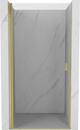 Mexen Mist-B Duschpendeltür 80 cm, transparent, gebürstetes Gold - 8A2-080-000-55-00