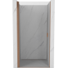 Mexen Mist-B Duschdrehflügeltüren 90 cm, transparent, gebürstetes Kupfer - 8A2-090-000-65-00
