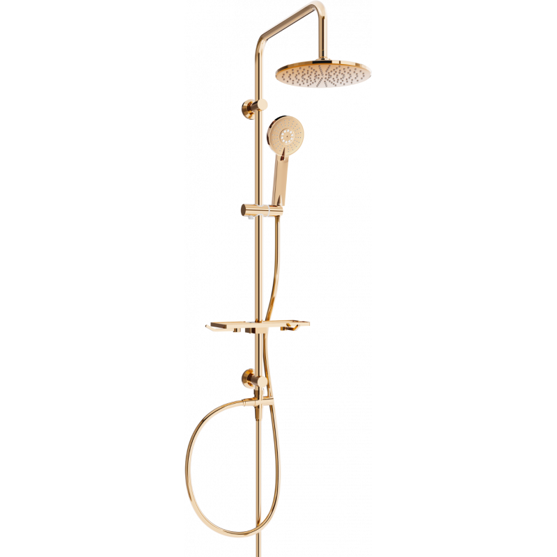 Mexen T40 Duschsäule, Roségold - 798404093-60