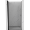 Mexen Mist-B Duschschwenktür 80 cm, transparent, schwarz - 8A2-080-000-70-00