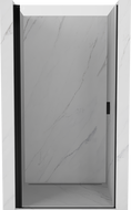 Mexen Mist-B Duschschwenktür 80 cm, transparent, schwarz - 8A2-080-000-70-00