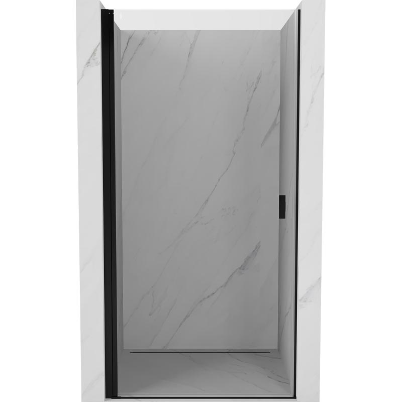 Mexen Mist-B Duschdreh­tür 90 cm, transparent, schwarz - 8A2-090-000-70-00