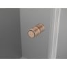 Mexen Mist-F Faltduschkabine links 80 x 90 cm, transparent, gebürstetes Kupfer - 8A6T-080-090-65-00-L