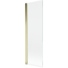 Mexen Mist Duschabtrennung 1-flügelig 70 x 150 cm, transparent, gold - 8A9-070-001-50-00