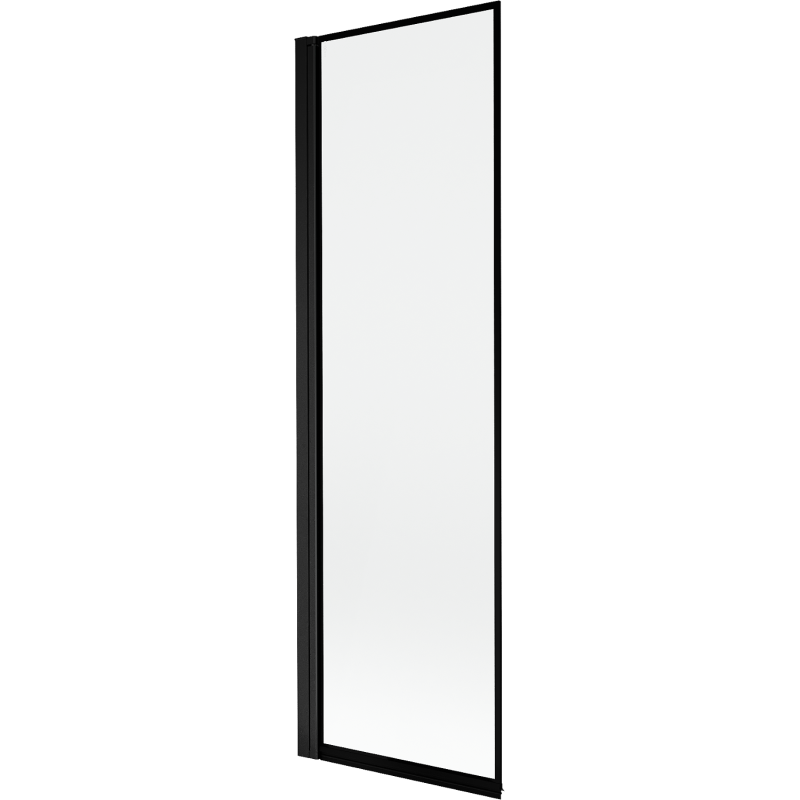 Mexen Mist Duschabtrennung 1-flügelig links 60 x 150 cm, schwarzer Rahmen, schwarz - 8A9-060-001-70-70-L