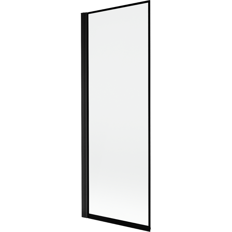 Mexen Mist Duschwand 1-flügelig links 70 x 150 cm, schwarzer Rahmen, schwarz - 8A9-070-001-70-70-L