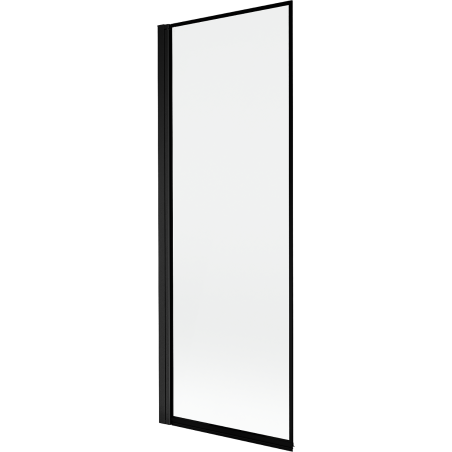 Mexen Mist Duschwand 1-flügelig links 70 x 150 cm, schwarzer Rahmen, schwarz - 8A9-070-001-70-70-L