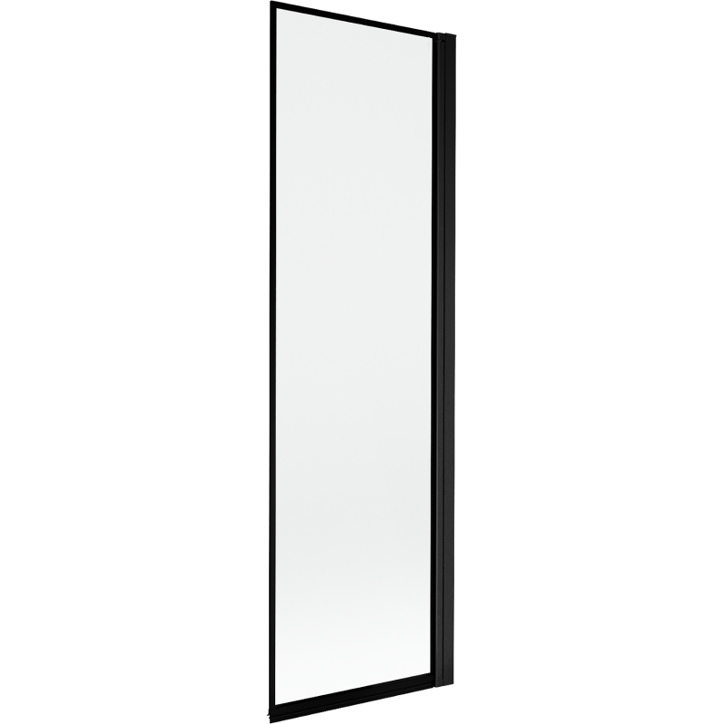 Mexen Mist Duschabtrennung 1-flügelig rechts 60 x 150 cm, schwarzer Rahmen, schwarz - 8A9-060-001-70-70-P
