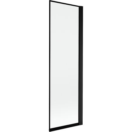 Mexen Mist Duschabtrennung 1-flügelig rechts 60 x 150 cm, schwarzer Rahmen, schwarz - 8A9-060-001-70-70-P